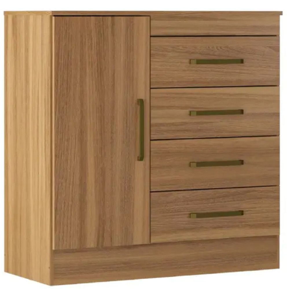 Cômoda 4G Montevidéu Amêndola Touch Sem Fundo