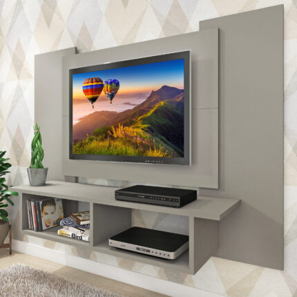 Painel Roger para TV até 48 Polegadas 120cm 2 Nichos Fellicci