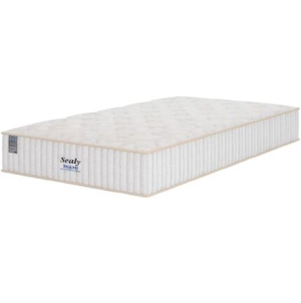Colchão Miami Solteirão Com Molas Ensacadas 26x188x108 Sealy