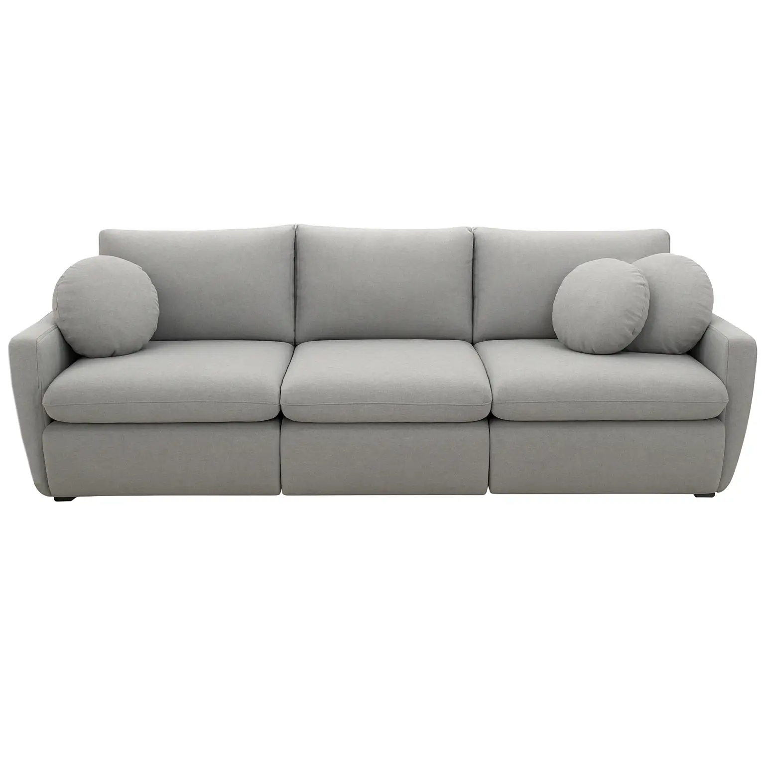 Sofa-Cama-Amaranto-300cm-em-Linho-6-Lugares-Retratil-cor-Gelo